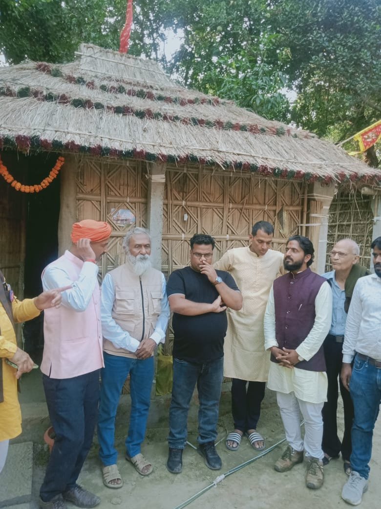 Naturopathy ashram at Mokama, Bihar beside river Ganga